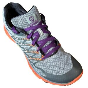 Merrell Bare Access Ultra Running Shoes Gray Minimalist Womens 10 UK 7.5 EU 41
